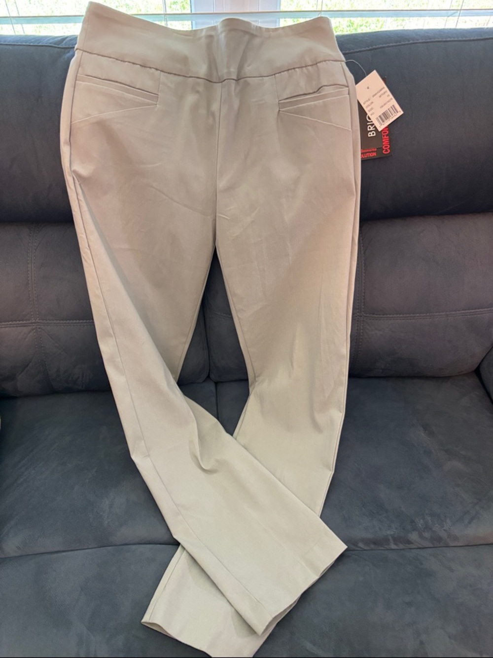 Briggs  Slim Dress Pants in Light Gray NWT